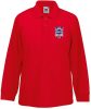 Red Long Sleeve Polo EYFS