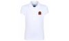 Girls Cotton Polo with embroidered school badge